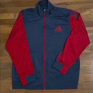Adidas light weight track jacket.